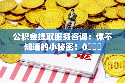 江西公积金提取服务咨询：你不知道的小秘密！😎